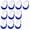 Blue, variant on 10Pieces 2025 Graduation Hat Tassels Class of 2025 Graduation Hat Pendant