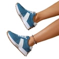 thumbnail image 6 of Willtoo Women's Platform Fashion Sneakers Retro Classic Trainers Casual Lace-up Stylish Tennis Running Walking Shoes, 6 of 6