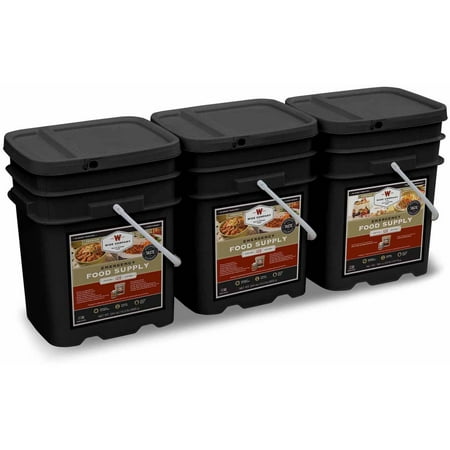 Wise 360 Servings of Emergency Survival Food Storage. 1 Month Supply for 4 Adults (3 Servings