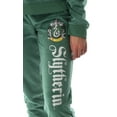 thumbnail image 3 of Harry Potter Juniors' Hogwarts Castle Houses Crest Jogger 2-Piece Pajama Set - Hufflepuff Gryffindor Slytherin Ravenclaw, 3 of 6