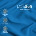 thumbnail image 5 of Bare Home Pillowcase Set - Premium 1800 Collection - Double Brushed - Ultra Soft - Standard Size, Medium Blue, 2 Count, 5 of 8