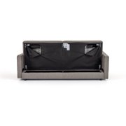 Divani Casa Fredonia Modern Grey Fabric Sofa Bed