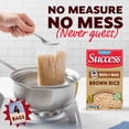 thumbnail image 3 of Success Boil-in-Bag Whole Grain Brown Rice, Non-GMO, Gluten-Free, 14 oz, 4 Pre-Portioned Bags, 3 of 15