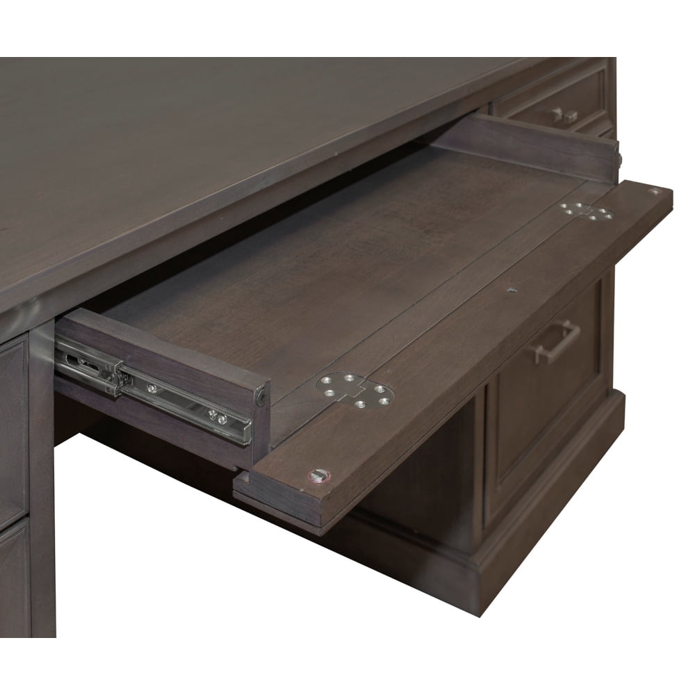 Statesman Executive Desk Light Chestnut Cherry