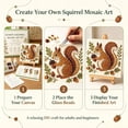 thumbnail image 4 of Sea Glass Mosaic Art, Garden & Woodland Mosaic Art DIY Kit, Birds And Woodland Animal DIY Craft Kit, Handmade Glass Artwork For Home Decor, 4 of 8