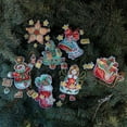 thumbnail image 5 of Christmas tree toy cross-stitch kit T-01C Set of pictures "Christmas toys", 5 of 8