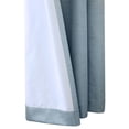 thumbnail image 3 of Thermaplus Ventura Grommet Curtain Panel Pair Window Dressing each 52 x 84 in Blue, 3 of 5