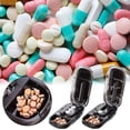 thumbnail image 4 of Daily Mix Store Adjustable Pill Cutter Splitter for Multiple Pills At A Time 1/2 1/4 Pill --, 4 of 9