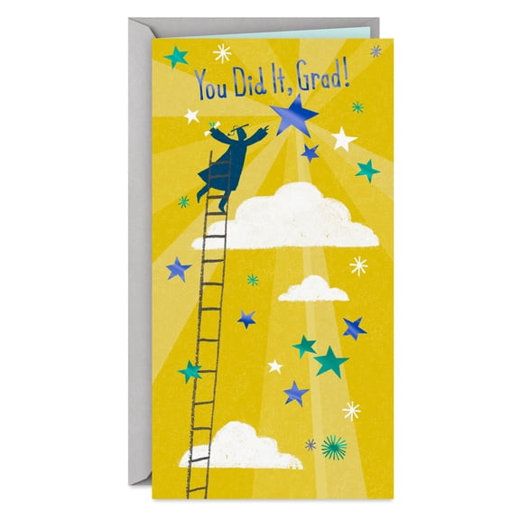 Hallmark Money Holder Graduation Card (You Did It)