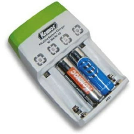 Chargeur de piles alcalines  Chargeur de batterie intelligent universel  compatible avec les piles AA, AAA