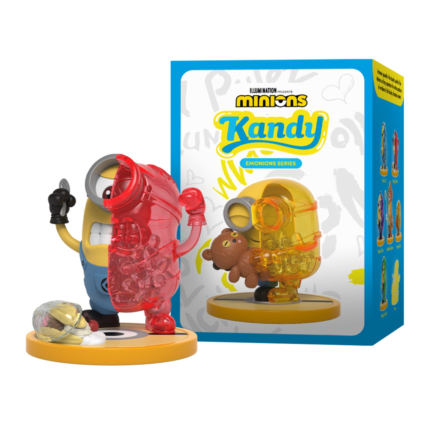 Mighty Jaxx Kandy Minions: Emonions | Blind Box Toy Collectible Figurines | One Pack - Contains One Random Figure
