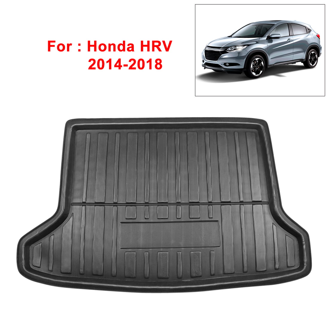 Rear Trunk Liner Cargo Tray Mat Cover Black For Honda Accord Sedan 2013-2016 