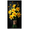 thumbnail image 2 of Daffodil Backdrop Banner Yellow Flower Background for Spring Decoration Wedding Party Supplies Photography Decors Event Celebration, 2 of 4