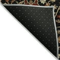 thumbnail image 3 of Addison Rugs Chantille Indoor/Outdoor Transitional Floral Black Washable Rectangle Rug, 5' x 7'6", 3 of 6