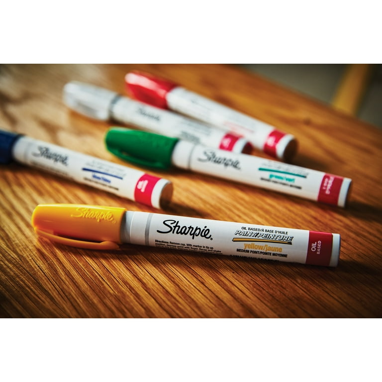 Sharpie Paint Marker, Assorted, Extra Fine - 5 paint markers