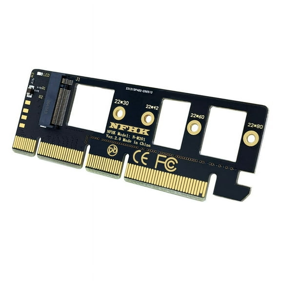 Expansion Card M.2 NVME SSD to PCIE 3.0 X16/X8/X4 Desktop SSD