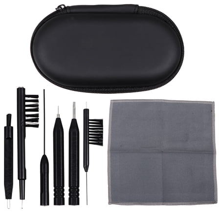 NUOLUX 1 Set of 7 Pcs Hearing Aid Cleaning Tool Practical Hear Aid Cleaning Kit