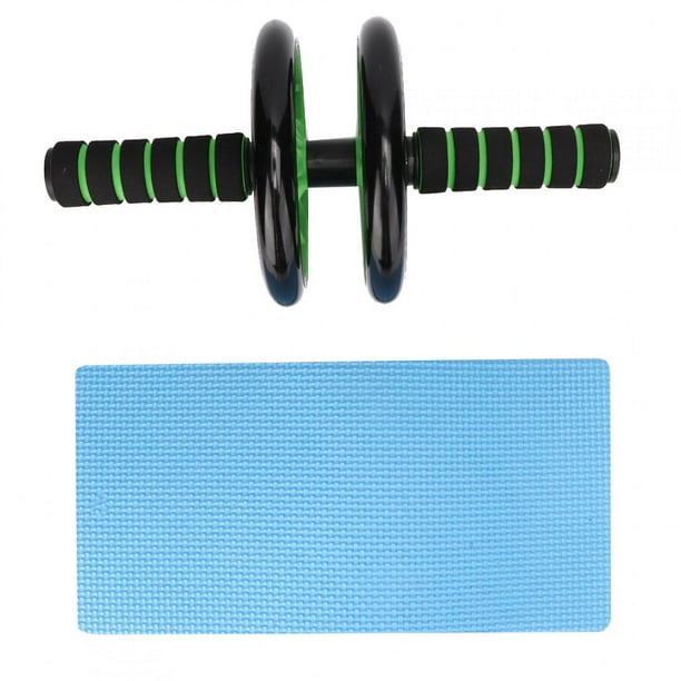 Rodillo de fitness abdominal de tres ruedas de 16 cm, equipo de ejercicio abdominal doméstico.