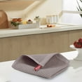 thumbnail image 4 of 2024 new Kitchen Towels 100% Cotton Waffle Weave Dish Towels, Soft, Super Absorbent and Quick Drying Hand Towels with Hanging Loop, 4 of 5