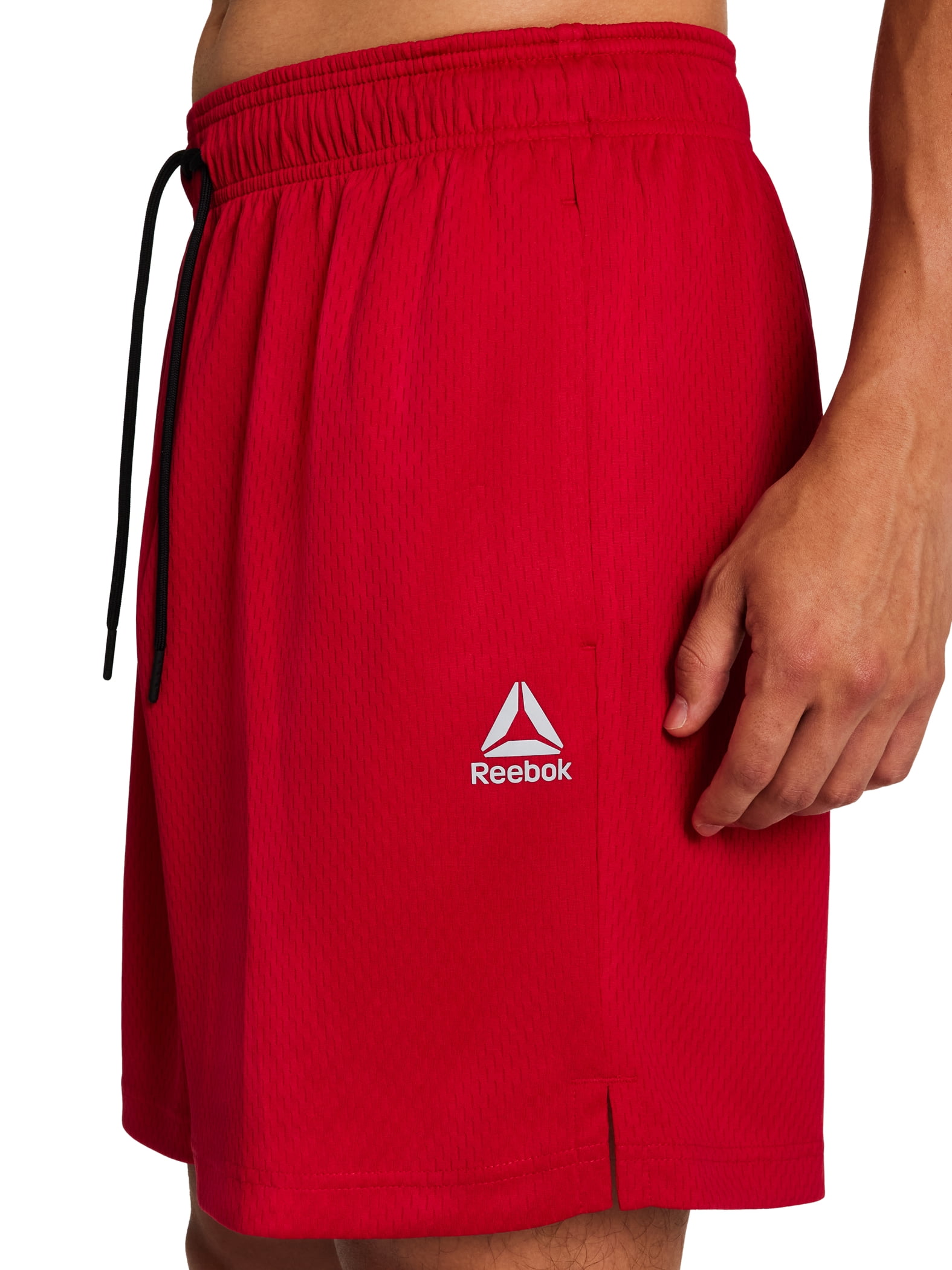 Reebok Men's & Big Men's Dash Rice Hole Mesh Gym Shorts, 7" Inseam, Sizes XS-5XL