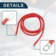 thumbnail image 4 of Car Marine Battery Inverter Cable 5/16"-3/8" 4ft Battery Copper Wire Red, 4 of 7