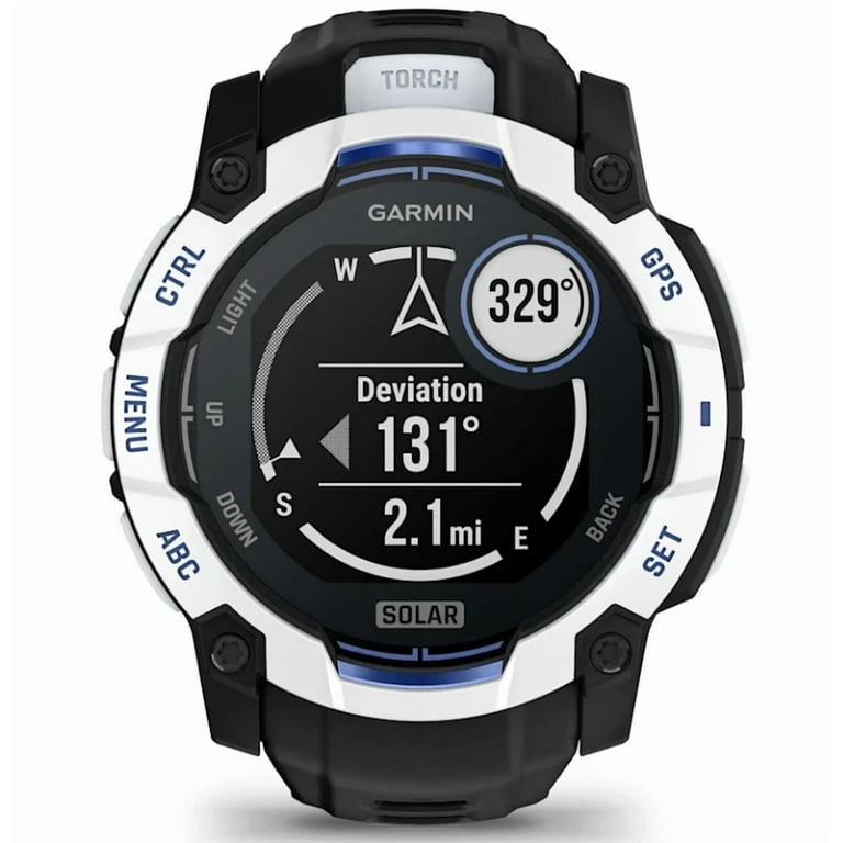 Garmin Instinct 3 Rugged Outdoor GPS Smartwatch 50mm Solar