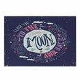 thumbnail image 1 of I Love You Cutting Board, Harvest Season with Sky Clouds Earth Shooting Stars Wish Together Print, Decorative Tempered Glass Cutting and Serving Board, Small Size, Purple White Pink, by Ambesonne, 1 of 1