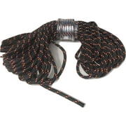 1/2 x 200 Arborist Double Braid Polyester Rope, Black/Orange