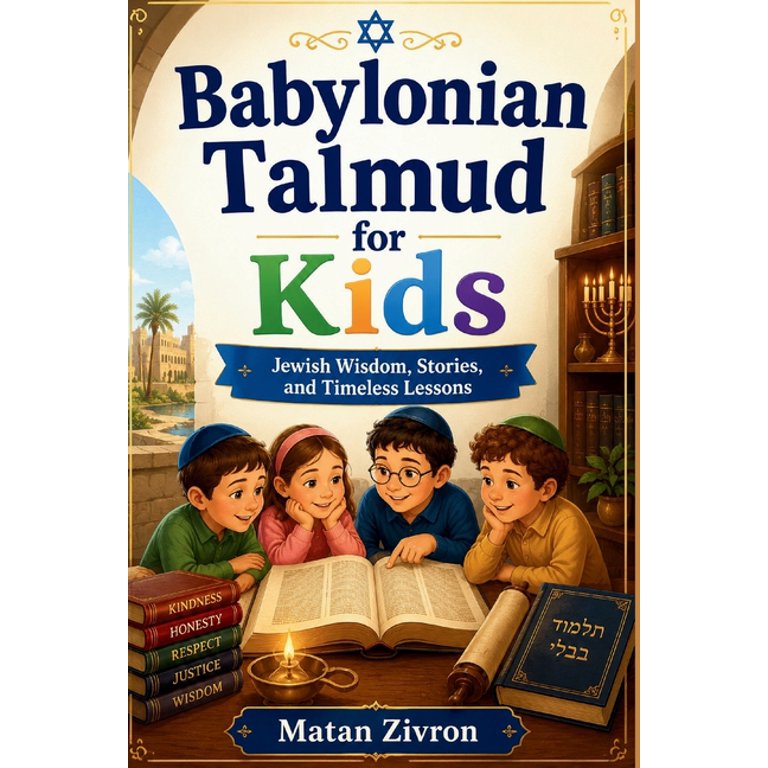 Babylonian Talmud for Kids: Jewish Wisdom, Stories, and Lessons photo 1