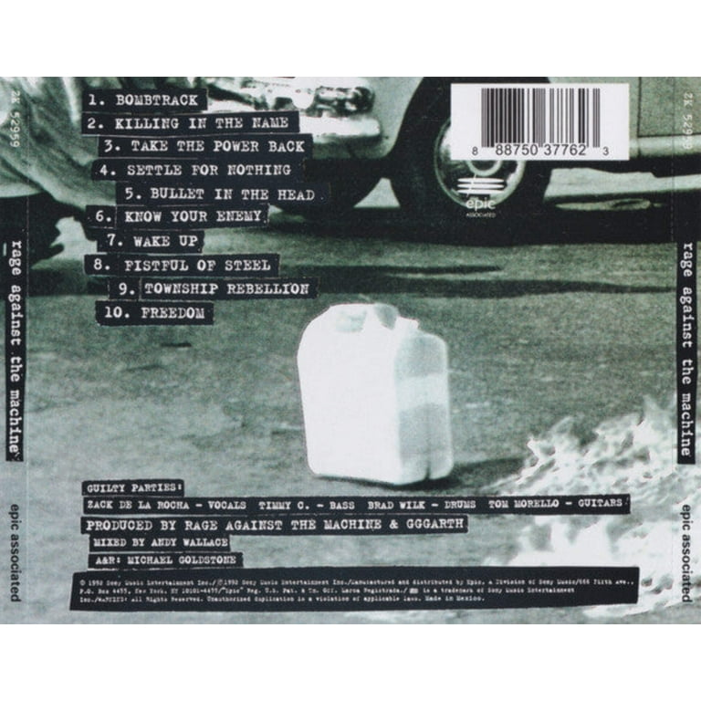 Rage Against the Machine - Rage Against The Machine - Music