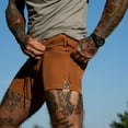 thumbnail image 2 of Summit Adventure Men's Proflex Shorts | 6" Xl / Copper, 2 of 4