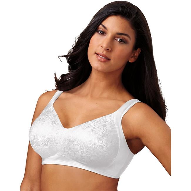 Playtex 617914717926 18 Hour Undercover Slimming Wirefree Bra, White