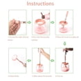 thumbnail image 2 of Electric Cosmetic Wash Dryer Brush Cleaning Tool Kit Makeup Brush Cleaner Set, 2 of 4