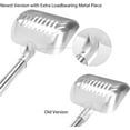 Yangbaga Long Handle Metal Cat Litter Scoop, Detachable Stainless Steel