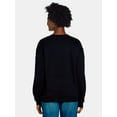 thumbnail image 3 of Nightmare Before Christmas Women’s Graphic Sweatshirt with Long Sleeves, Sizes XXS-XXL, 3 of 5