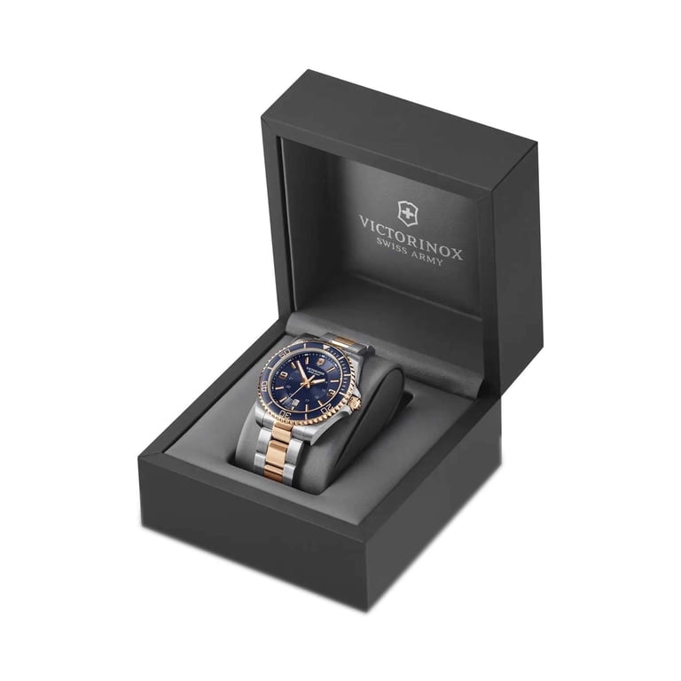 Victorinox Maverick Quartz Blue Dial Men's Watch 241950 - Walmart.com