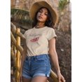 thumbnail image 2 of Buon Ferragosto Fresh Watermelon T-Shirt Women -Image by Shutterstock, Female 4X-Large, 2 of 4