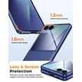 thumbnail image 4 of Funda GooseBox para Samsung Galaxy Z Flip 7, delgada, azul, a prueba de golpes, 4 of 8