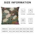 thumbnail image 5 of JEUXUS  Oriental Floral Throw Pillow Cover Chinoiserie Couch Outdoor Pillow Pillow Case Japanese Flower Sofa Pillowcase, 5 of 5