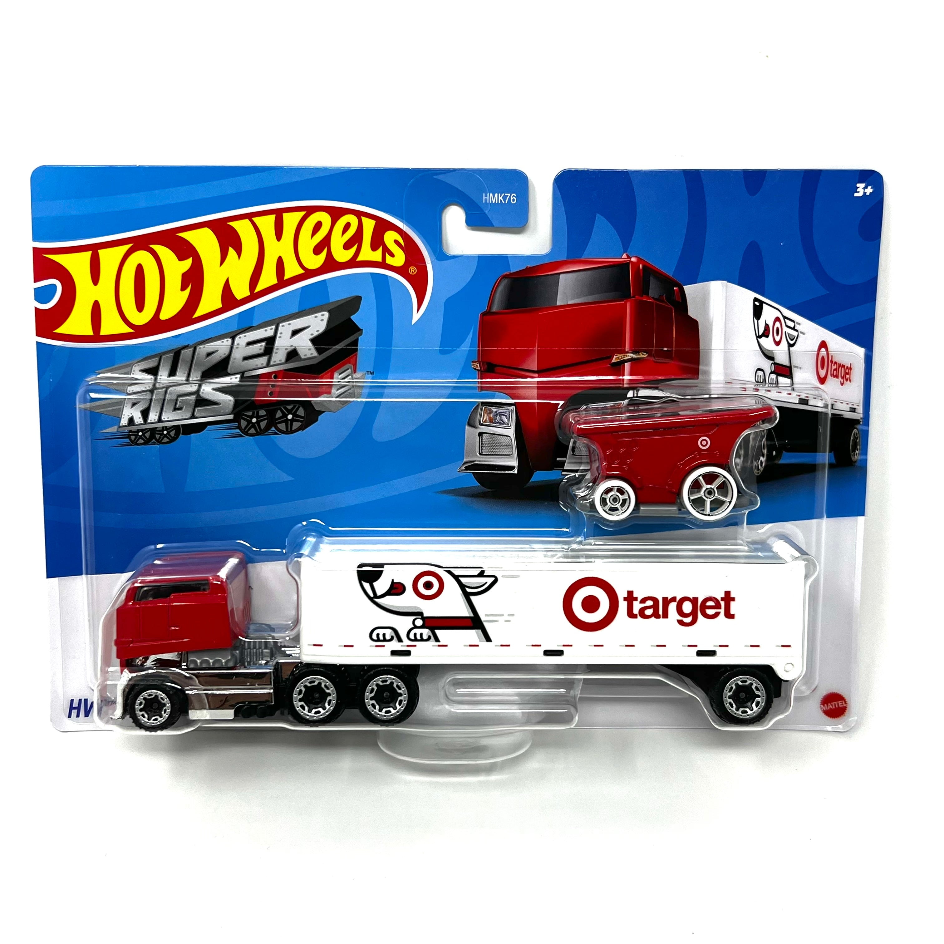 Hot Wheels Super Rigs Target Hauler HW Bullseye's Big Rig