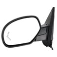 thumbnail image 1 of ZAPOSTS Espejo retrovisor lateral para Chevy Silverado 1500 2500 HD 3500 HD GMC Sierra 1500 2500 HD GMC Yukon/Yukon XL 1500 con calefacción eléctrica, plegable manual con flecha, señal de giro, luz de, 1 of 6