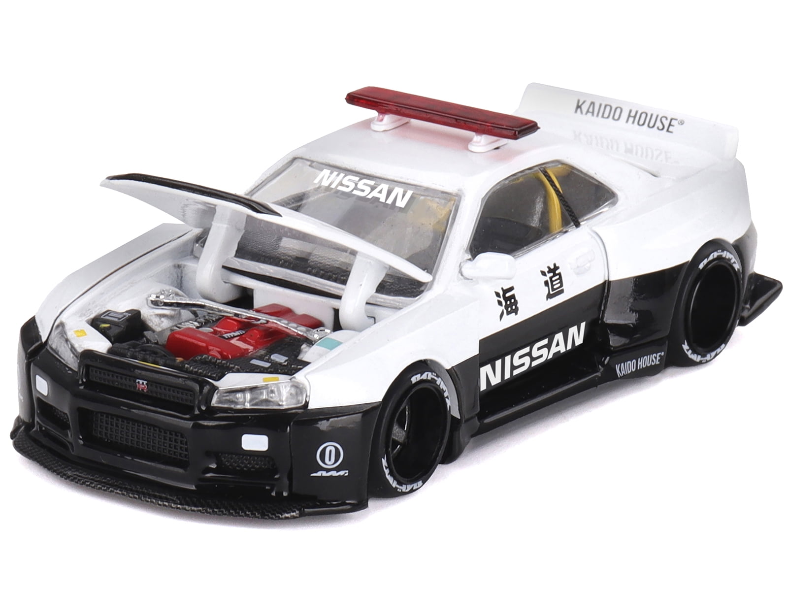 ミニカー Nissan Skyline GT-R (R34) Kaido Works Kaido GT Nissan Skyline GT-R (R34) Kaido Works™ SHINJUKU V1