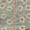thumbnail image 4 of SAFAVIEH Wyndham Thurstan Floral Geometric Wool Area Rug, Blue/Rust, 2' x 3', 4 of 5