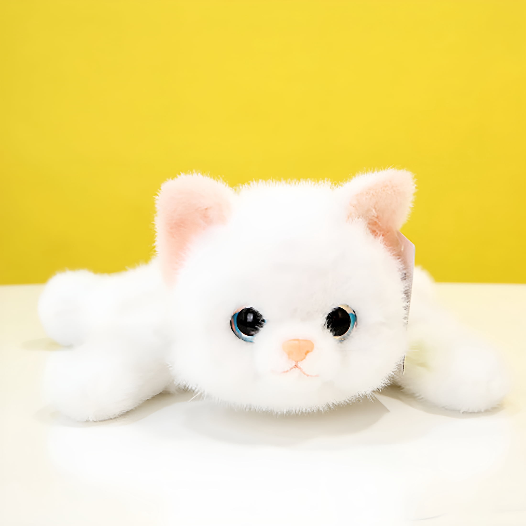 CYFW Weighted Cat Stuffed Animals 0.6 Lbs Cute Realistic Plush Toys 11.8 Inch Soft Plushies Gifts for Kids,Birthday Christmas for Kids,Boys,Girls,Adults