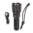 thumbnail image 1 of Lampe de Poche Télescopique XHP160 LED Super Lumineuse pour Camping Randonnée Vélo34582, 1 of 5