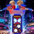 thumbnail image 5 of Aogsiyt Shooting Toy Set for Kids with Spider Target, 2 Air Pump Launchers & 24 Foam Balls, Indoor Outdoor Action Games, Birthday Gifts for Boys Age 3-12, 5 of 7