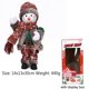 thumbnail image 1 of Muñeco de música eléctrico de Papá Noel con forma de libro electrónico, columpio luminoso, juguetes para niños, regalos de Año Nuevo, decoraciones navideñas para el hogar, 1 of 5