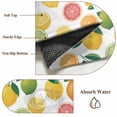 thumbnail image 6 of Summer Lemon Orange Area Rugs 2.7'x5', Washable Small Throw Rugs for Kitchen Bedroom, Farmhouse Tropical Fruit Watercolor Indoor Outdoor Rug Non-Slip Low Pile Carpet Runner Reversible Floor Mats, 6 of 8