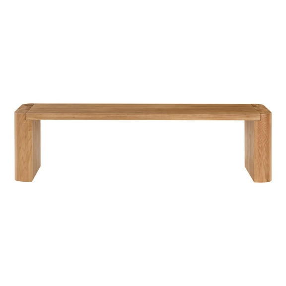 Moe's Home Collection Post Bench Wood Natural
