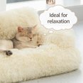 thumbnail image 4 of Pet Bed for Medium Small Cats and Dogs  Washable Puppy Sleeping Bed Cat Couch Pet Sofa Bed  Soft Calming Cat Sofa Beds for Indoor Cats -Slip Bottom (Grey), 4 of 8